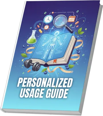 Cover of the Personalized Usage Guide e-book, bonus #6 with Olivaro